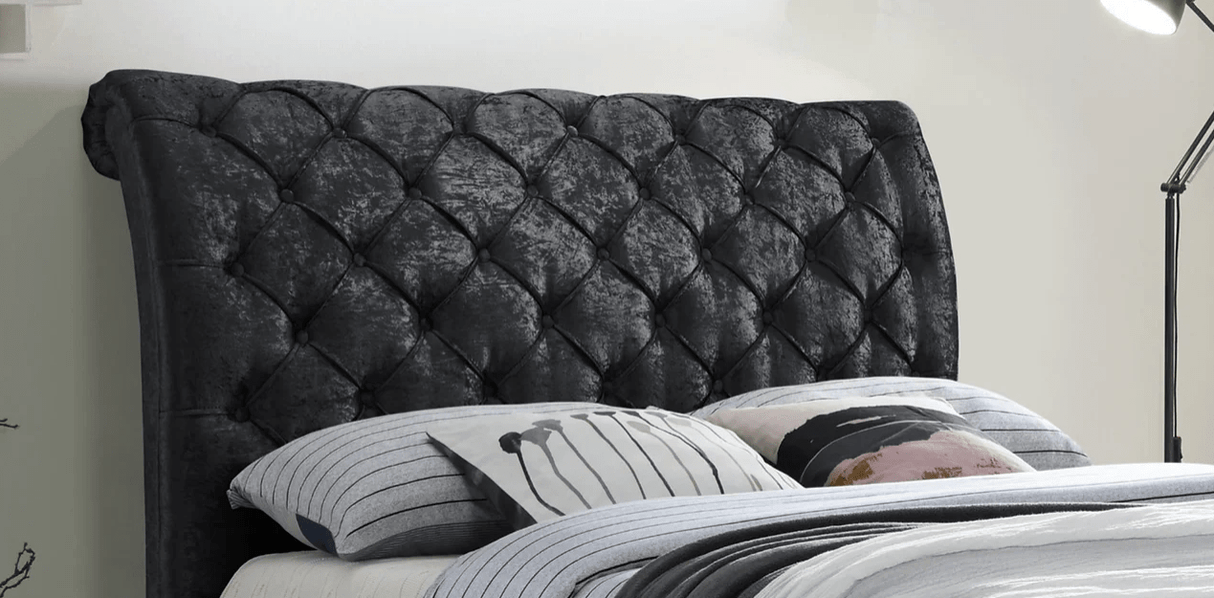 Time Living Bed Frame Venice Luxury Scrolled Bed Frame