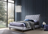 Time Living Bed Frame Double / Grey Venice Luxury Scrolled Bed Frame