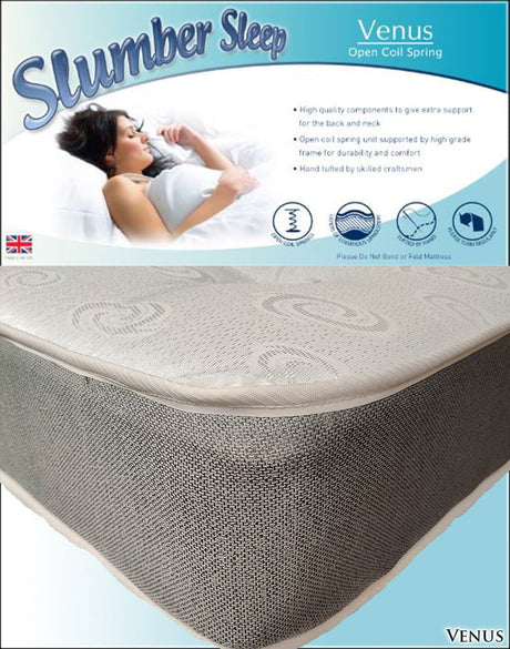 Time Living Roll Packed Mattress Venus Open Sprung Mattress