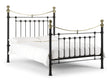 Julian Bowen Bed Victoria 150cm King Bed - Satin Black