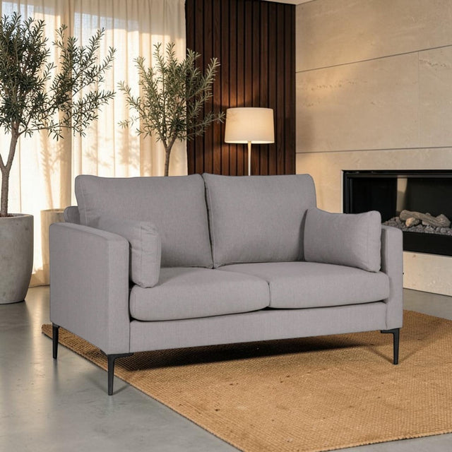Your Home Furniture of Newark Vida Living Wren 2 Seater Sofa in Greige