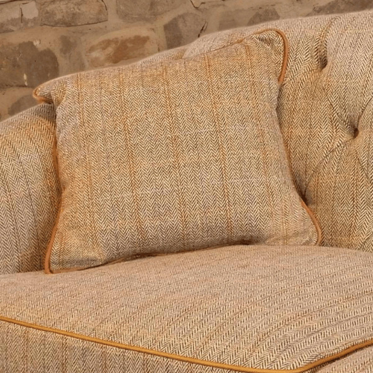 Vintage Sofa Company Armchair Vintage Sofa Buxton 2 Seater Harrington Tweed Fellwood Lodge