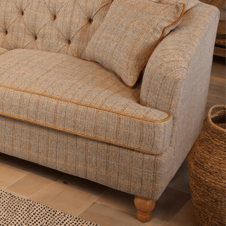 Vintage Sofa Company Armchair Vintage Sofa Buxton 2 Seater Harrington Tweed Fellwood Lodge