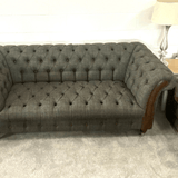 Vintage Sofa Company Chesterfield Sofa Vintage Sofa Chesterfield Club 2 Seater Sofa in Moreland Harris Tweed