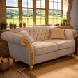 Vintage Sofa Company 2 Seater Sofa Vintage Sofa Edale 2 Seater Harrington Tweed