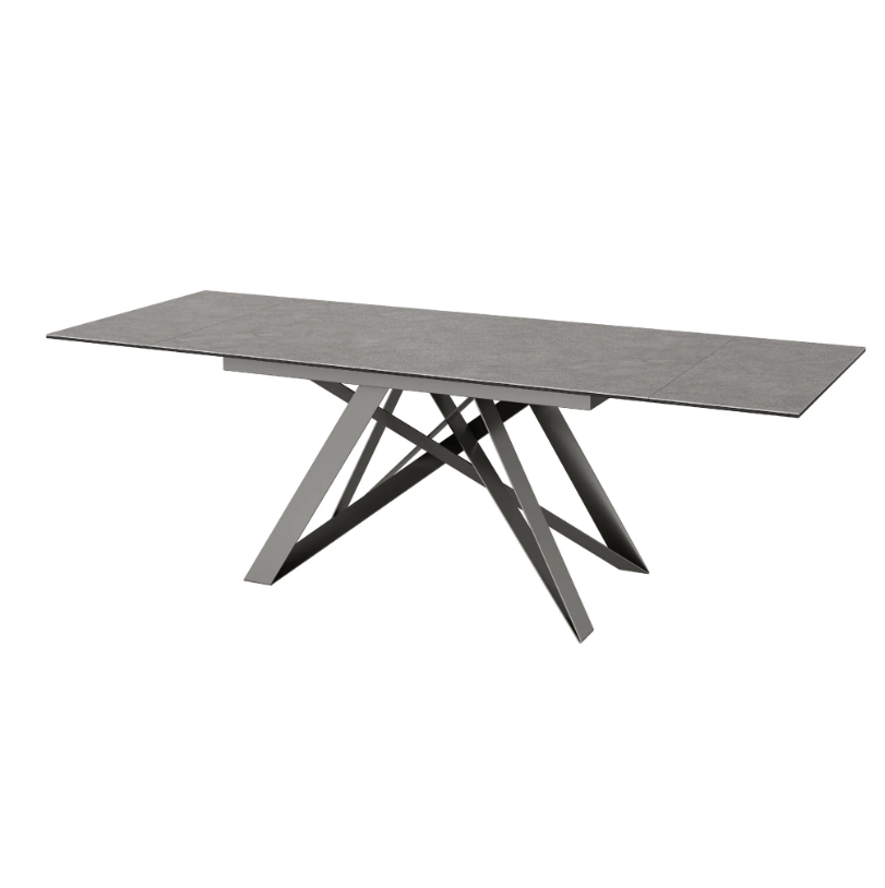 Torelli Dining Table DefaultTitle Visage Ceramic Extending Dining Table Grey 160 to 240cm