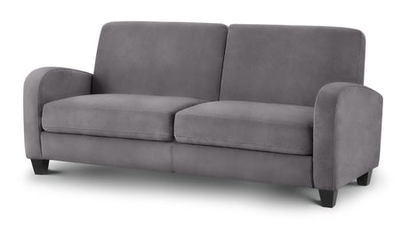 Julian Bowen Sofas Vivo 3 Seater Sofa In Dusk Grey Chenille