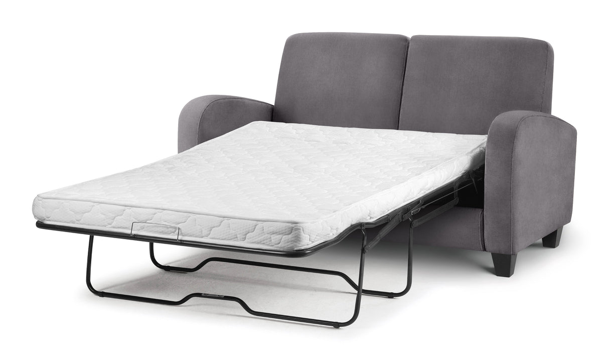 Julian Bowen Sofa Beds Vivo Sofabed In Dusk Grey Chenille