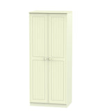 Welcome Furniture Wardrobe DefaultTitle Warwick 2ft 6in Plain Robe Cream WAR060