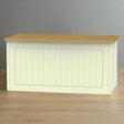 Welcome Furniture Blanket Box DefaultTitle Warwick Blanket Box Cream and Oak WAR035