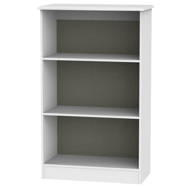Welcome Furniture Bookcase DefaultTitle Warwick Bookcase White WAR092