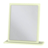 Welcome Furniture Mirror DefaultTitle Warwick Small Mirror Cream and Oak WAR044