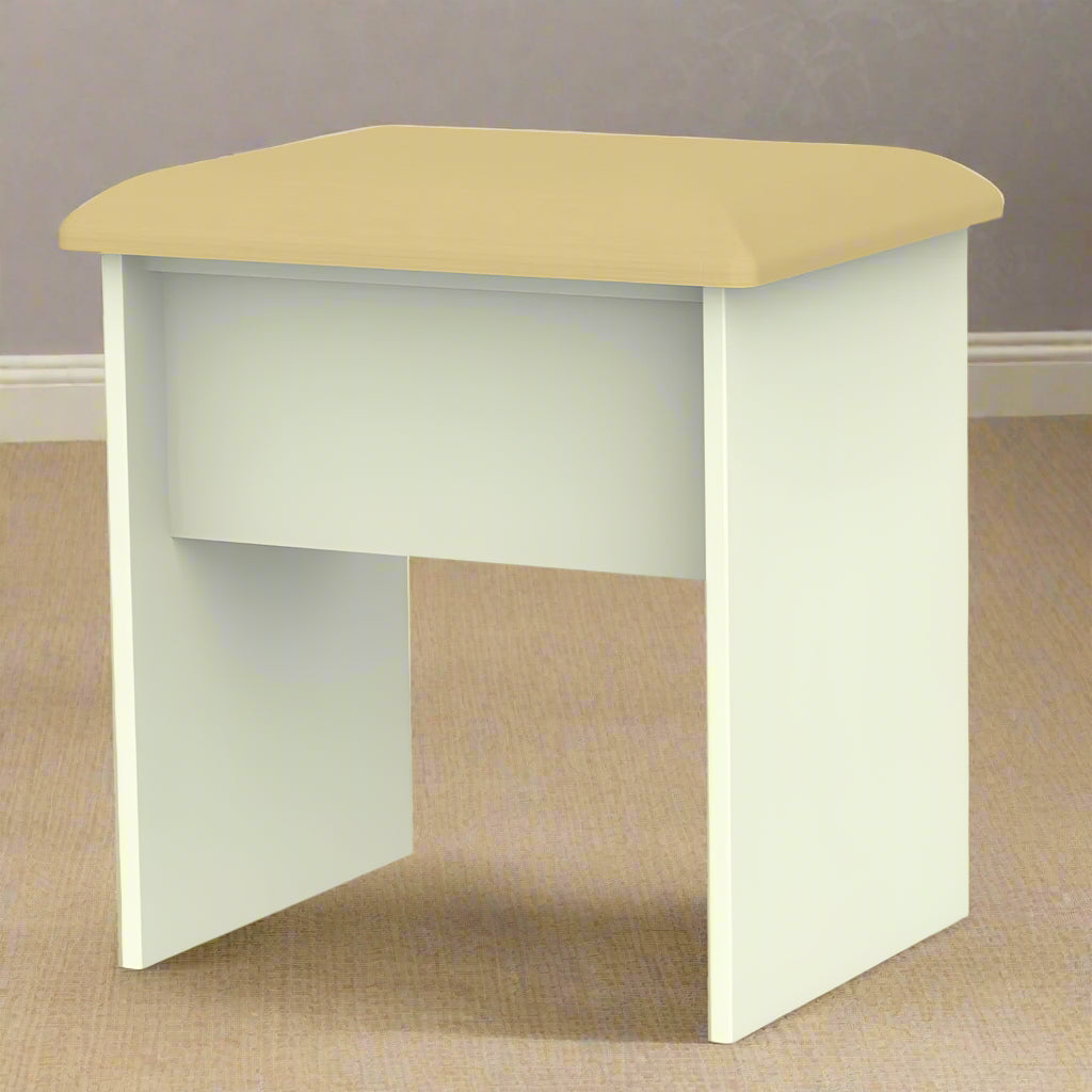 Welcome Furniture Stool DefaultTitle Warwick Stool Cream WAR040