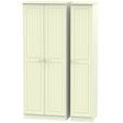 Welcome Furniture Wardrobe DefaultTitle Warwick Tall Triple Plain Wardrobe Cream WAR140