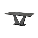 Torelli Dining Table Westin Ceramic Extending Dining Table Grey 180 to 220cm