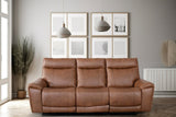 Earth Collection Sofa Suite Zanetti Electric Reclining 3 + 2 + 1 Seater Sofa Set
