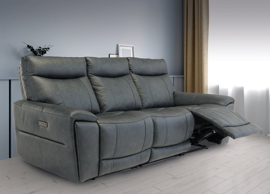 Earth Collection Sofa Suite Zanetti Electric Reclining 3 + 2 + 1 Seater Sofa Set