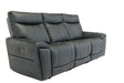 Earth Collection Sofa Suite Vintage Blue Zanetti Electric Reclining 3 + 2 + 1 Seater Sofa Set