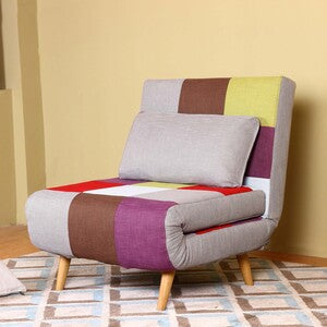 Multi-Coloured Single Kendal Sofa Bed