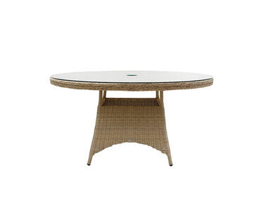 Auckland 120cm Round Garden Dining Table