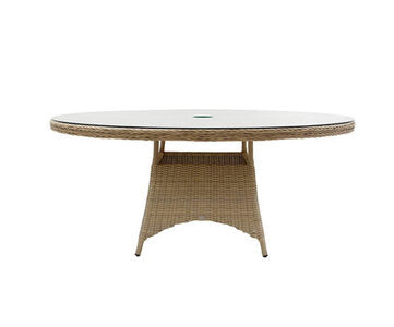 Auckland 150cm Round Garden Dining Table