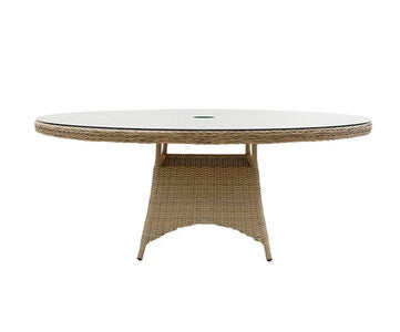 Auckland 170cm Round Garden Dining Table