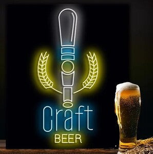 Craft Beer Neon Sign