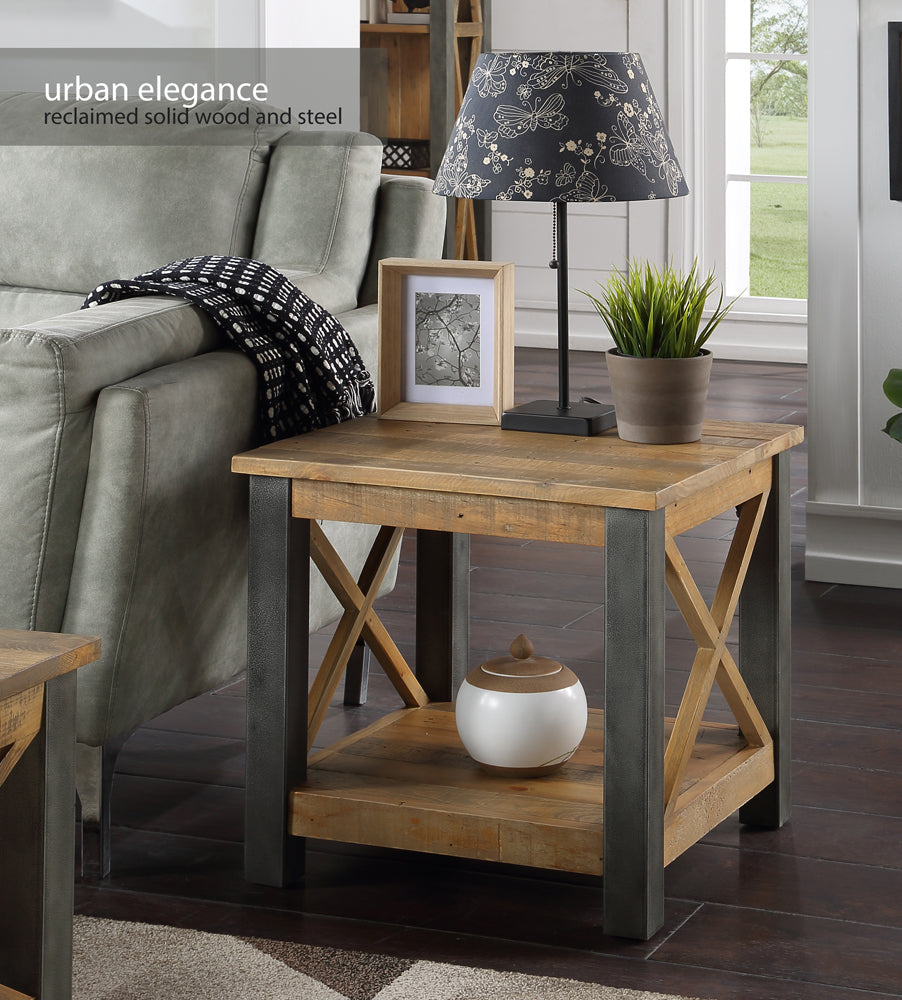 Baumhaus Urban Elegance Reclaimed Lamp Table