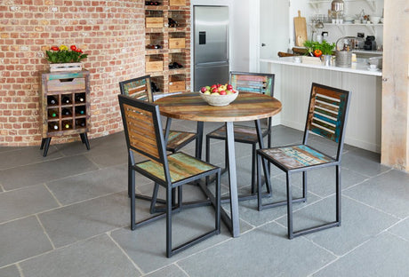 Baumhaus Dining Table Baumhaus Urban Chic Round Dining Table 100 x 100cm