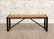 Baumhaus Dining Bench Baumhaus Urban Chic Small Dining Bench