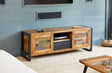 Baumhaus TV Media Unit Baumhaus Urban Chic Widescreen Television Cabinet