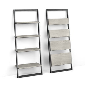 Global Home Furniture Bookcase Brooklyn Slim Ladder Bookcase