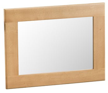 Your Home Essentials Wall Mirror DefaultTitle County Oak Small Wall Mirror