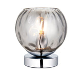 Endon Lighting Table Lamp Chrome Dimple Table Lamp