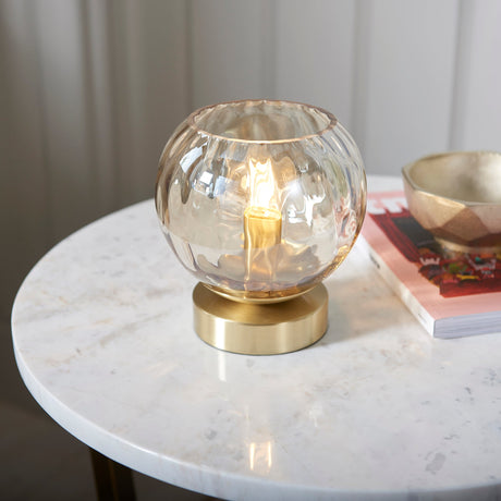 Endon Lighting Table Lamp Dimple Table Lamp