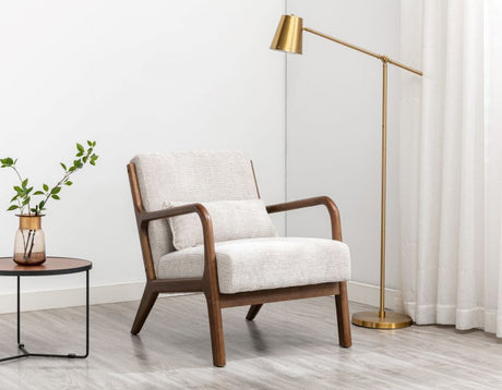 Kyoto Accent Chair Leto Natural Woven Chenille Inca Chair