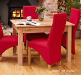 Baumhaus Dining Table Mobel Oak Dining Table 90 x 120cm 4 Seater