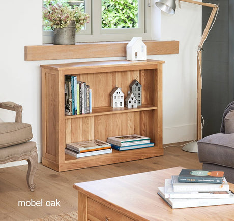 Baumhaus Bookcase Mobel Oak Low Bookcase