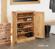 Baumhaus Shoe Cupboard Mobel Oak Shoe Cupboard