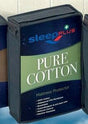 Baker and Wells Mattress Protector Pure Cotton Mattress Protector