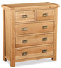 Global Home Furniture Chest of Drawers Salisbury 2 Over 3 Chest of Drawers