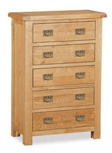 Global Home Furniture Chest of Drawers Salisbury 5 Drawer Chest