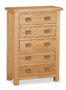 Global Home Furniture Chest of Drawers Salisbury 5 Drawer Chest