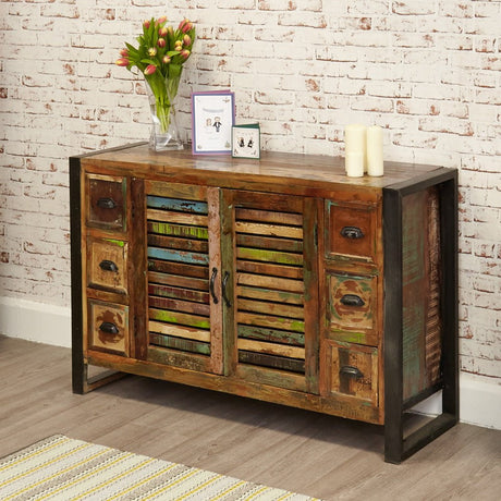 Baumhaus Sideboard Urban Chic 6 Drawer Sideboard