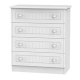 Welcome Furniture Chest of Drawers DefaultTitle Warwick 4 Drawer Chest of Drawers White WAR011