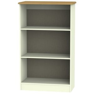 Welcome Furniture Bookcase DefaultTitle Warwick Bookcase Cream and Oak WAR092