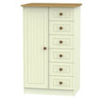 Welcome Furniture Wardrobe DefaultTitle Warwick Childs Robe Cream and Oak WAR059